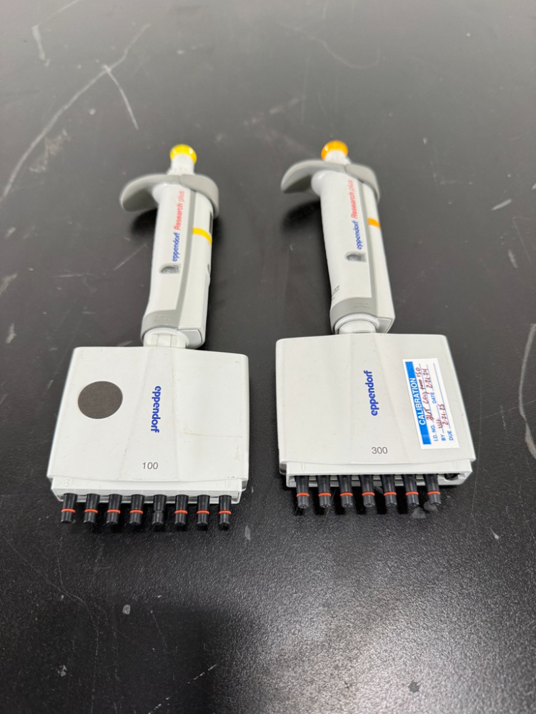 Image of Eppendorf Research Plus Multichannel Pipettes - Quantity 2
